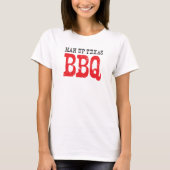 Officiële T-shirt van Man Up Texas BBQ (Voorkant)