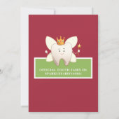 Officiële Tandvaartsontvangstbewijs Kaart (Achterkant)