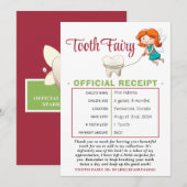 Officiële Tandvaartsontvangstbewijs Kaart (Voorkant / Achterkant)