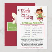 Officiële Tandvaartsontvangstbewijs Kaart (Voorkant / Achterkant)