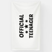 OFFICIËLE TEENAGER SPANDOEK (Verticaal)