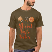 Officiële Thanksgiving Smaaktester Glitter T-shirt