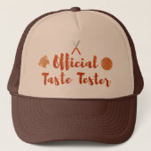 Officiële Thanksgiving Smaaktester Glitter Trucker Pet (Voorkant)