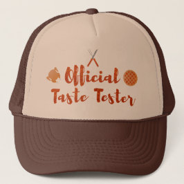 Officiële Thanksgiving Smaaktester Glitter Trucker Pet
