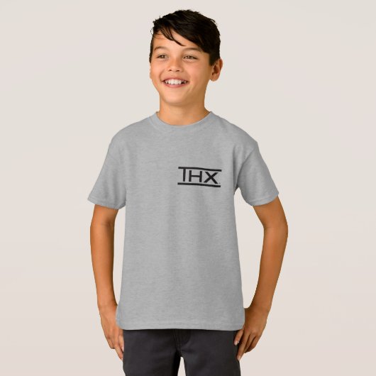 Officiële THX Logo Kinderen T-shirt (Voorkant volledig)