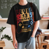 Officiële tiener 13e jaars niveau 13 niet-vergrend t-shirt