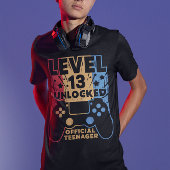 Officiële tiener 13e jaars niveau 13 niet-vergrend t-shirt