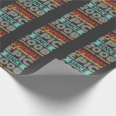 Officiële tiener 13e verjaardag Dertien jaar oud Cadeaupapier (Hoek)