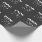 Officiële tiener 13e verjaardag Dertien jaar oud Cadeaupapier (Hoek)