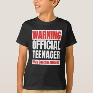 Officiële tiener Funny 13 Birthday Gift 13th T-shirt