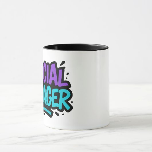 Officiële tiener - Leuke 13e verjaardag voor tiene Mok (Midden)