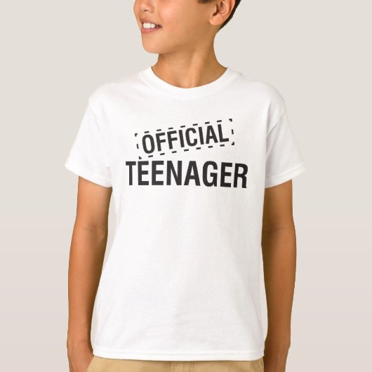 Officiële tiener T-Shirt (Voorkant)