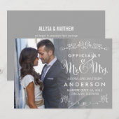 Officiële titers Weddenschap - Grijs Kaart (Voorkant / Achterkant)