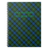 Officiële tonartan met de titel notitieboek (Voorkant)