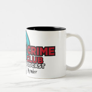 Officiële True Crime Fan Club Lid-Mok - Twee Toon Tweekleurige Koffiemok
