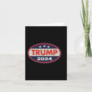 Officiële Trump 2024 borduurembleem Kaart