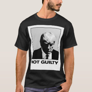 Officiële Trump Mugshot Real Trump Mugshot niet sc T-shirt