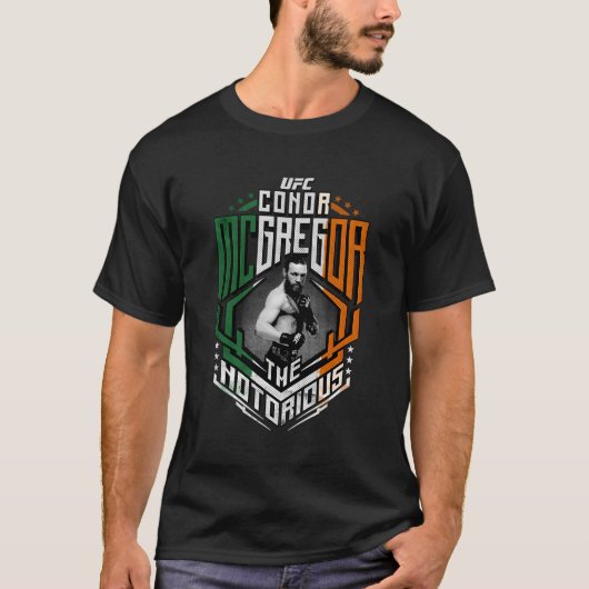 Officiële UFC Conor McGregor Angled T-shirt (Voorkant)