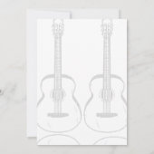 Officiële uitnodiging om het speciale concert bij (Achterkant)