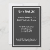 Officiële uitnodiging van de OG van Birthday (Achterkant)