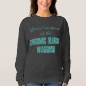 Officiële Uniform van de Chronic Illness Warrior Trui (Voorkant)