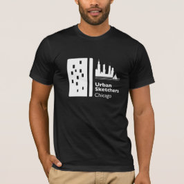 Officiële Urban Sketchers Chicago T-shirt