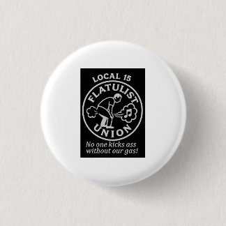 officiële vakbondspin voor Local 15 Flatuist Ronde Button 3,2 Cm
