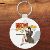 Officiële Velda: Meisjesrechercheur Sleutelhanger (Voorkant)