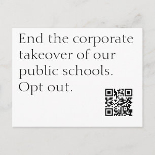 Officiële Verenigde Opt-out Briefkaarten