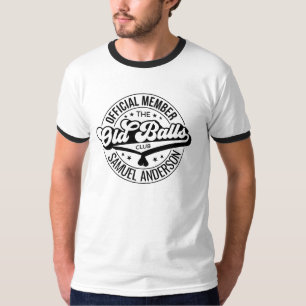 Officiële verjaardag van de Old Balls Club T-shirt