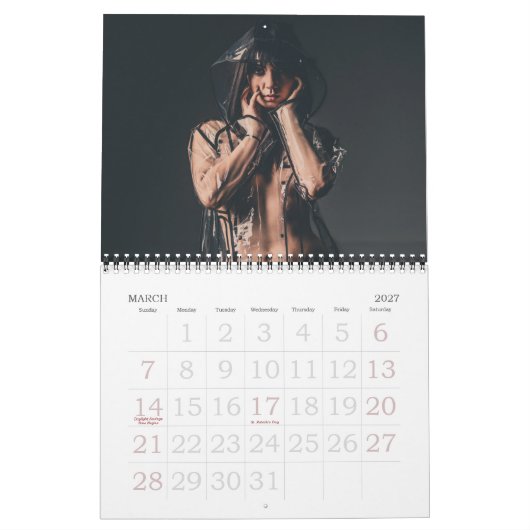 Officiële Victoria Shea-kalender 1 Kalender (Mar 2027)