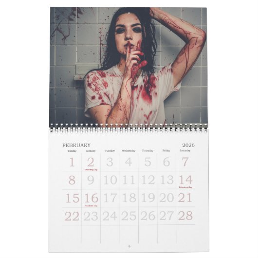 Officiële Victoria Shea-kalender 1 Kalender (Feb 2026)