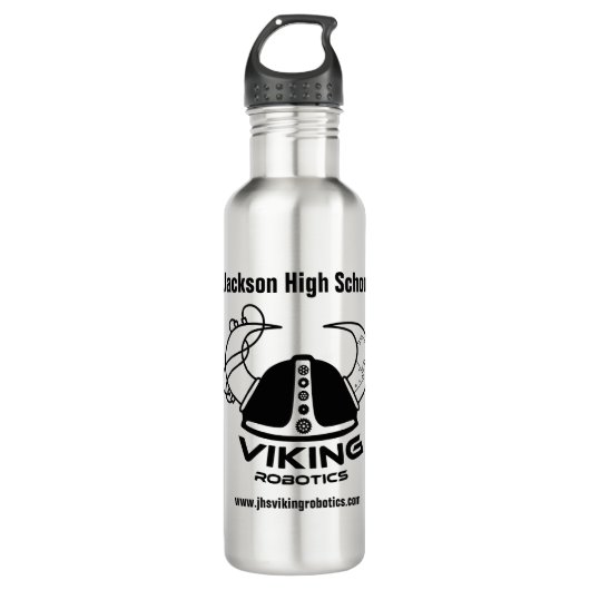 OFFICIËLE Viking Robotics Water Fles (Voorkant)