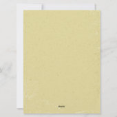 Officiële Vintage Santa Letter Feestdagenkaart (Achterkant)