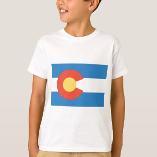 Officiële vlag van Colorado T-shirt