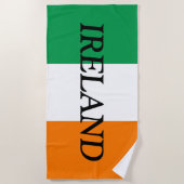 Officiële vlag van Ierland Strandlaken (Voorkant)