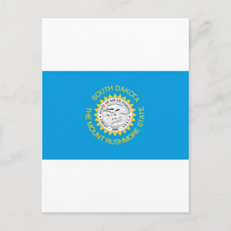 Officiële vlag van South Dakota Briefkaart
