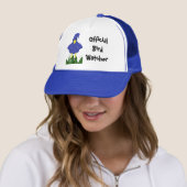 Officiële Vogel Waarnemer - Blauwe Vogel Trucker Pet (In situ)