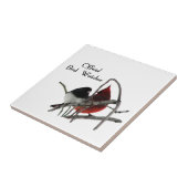 Officiële Vogel Waarnemer Tegeltje (Zijkant)