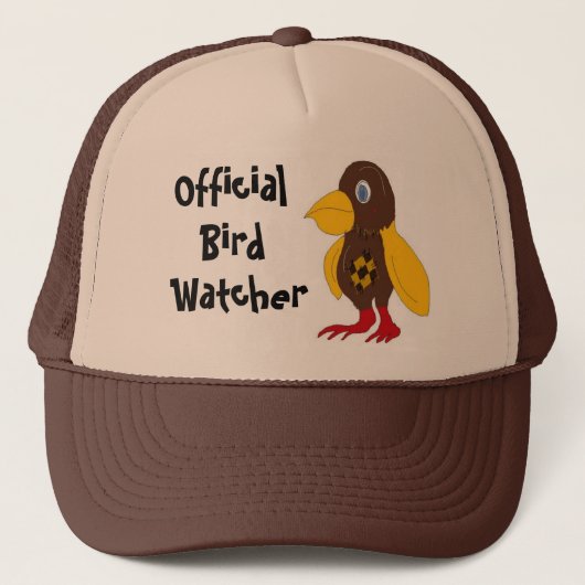 Officiële Vogel Waarnemer Trucker Pet (Voorkant)