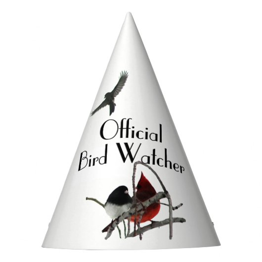 Officiële vogelwateren feesthoedjes (Voorkant)