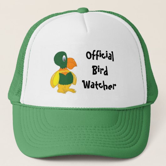 Officiële vogelwateren trucker pet (Voorkant)