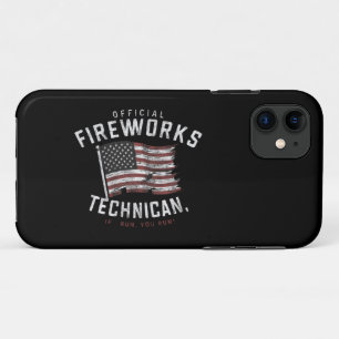 Officiële Vuurwerktechnicus Als ik ren, ren jij Case-Mate iPhone Case