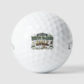Officiële Water Hazard Golfbal Set - Grappig Golfballen (Voorkant)