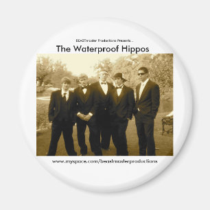Officiële waterdichte Hippos Magnet