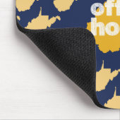 Officiële West Virginia Hoopie Mountainer Muismat (Hoek)