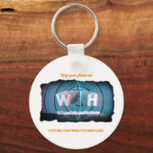 Officiële WheatstoneHolmes YouTube stereoscopisch Sleutelhanger (Voorkant)