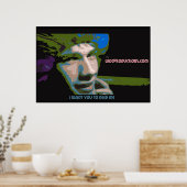 Officiële WOC Ik wil dat je me Poster nodig hebt (Keuken)