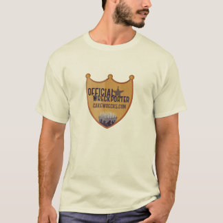 Officiële Wreckporter Badge - Mannen T-shirt