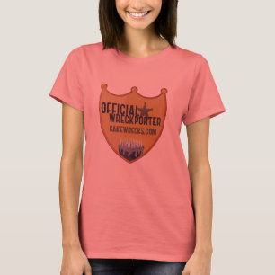 Officiële Wreckporter Badge T-shirt